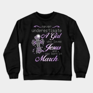 March Girl Crewneck Sweatshirt